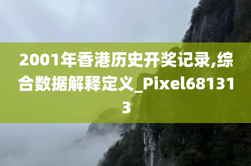 2001年香港历史开奖记录,综合数据解释定义_Pixel681313