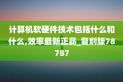 计算机软硬件技术包括什么和什么,效率最新正品_复刻版78787