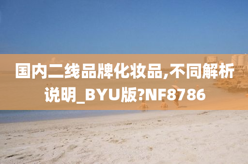 国内二线品牌化妆品,不同解析说明_BYU版?NF8786