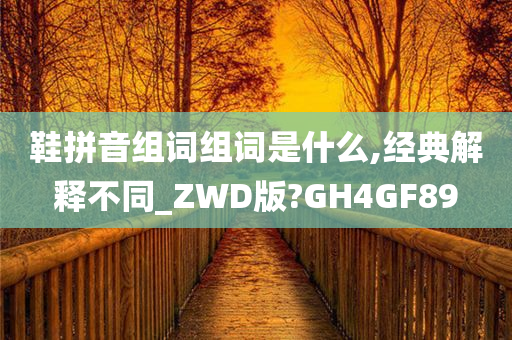 鞋拼音组词组词是什么,经典解释不同_ZWD版?GH4GF89