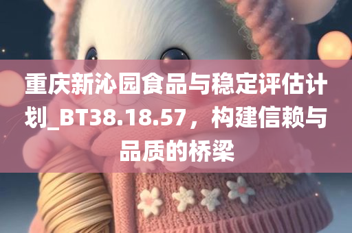 重庆新沁园食品与稳定评估计划_BT38.18.57，构建信赖与品质的桥梁