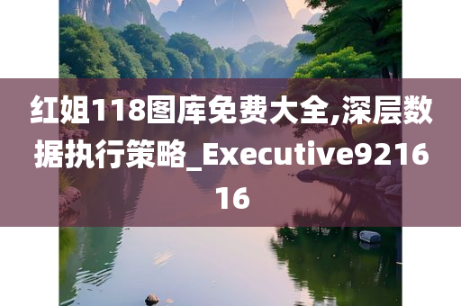 红姐118图库免费大全,深层数据执行策略_Executive921616