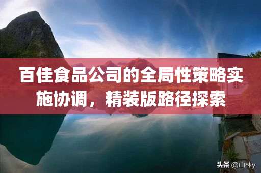 百佳食品公司的全局性策略实施协调，精装版路径探索